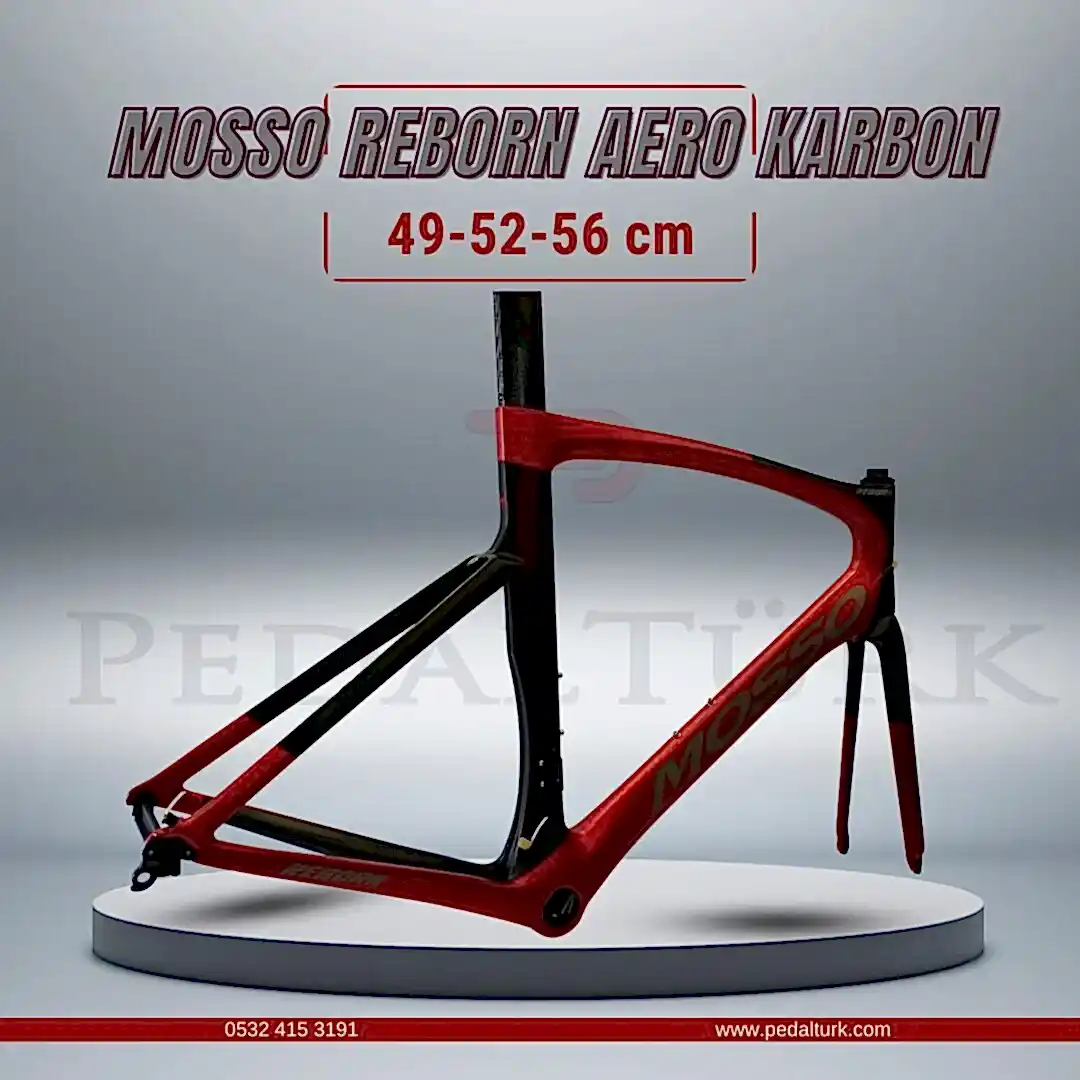 Mosso Reborn Yol Bisikleti Karbon Kadro Seti