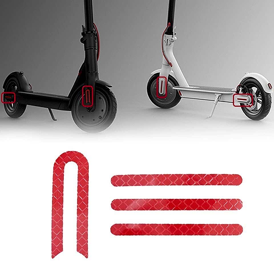 Xiaomi Elektrikli Scooter Kırmızı Reflektör Seti